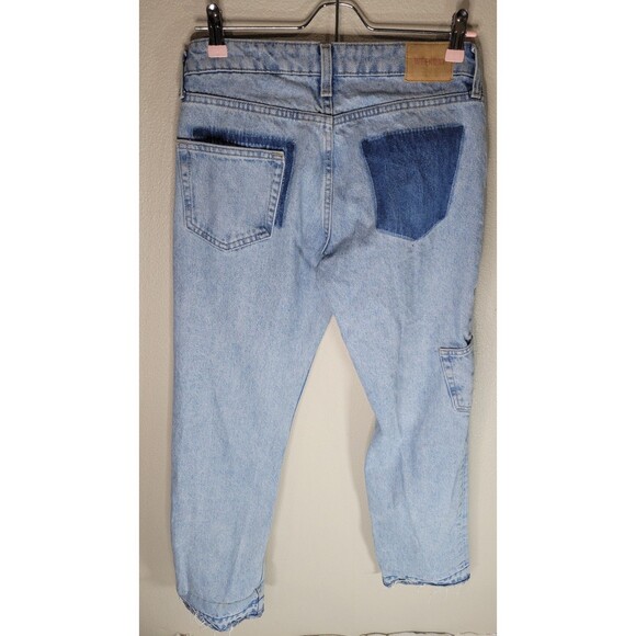 Weekday “Modulate Deconstructed Jeans” — light wash blue, 100% cotton - Picture 9 of 10